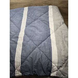 Pottery Barn Teen Beachstone Stripe Twin/Twin XL Comforter. Great Condition